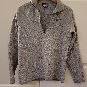Patagonia Women' Better Sweater 1/4 Zip- Sz L